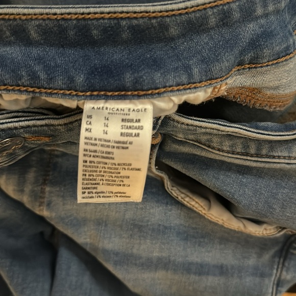 American Eagle Skinny Jeans-size 14 - Picture 5 of 5